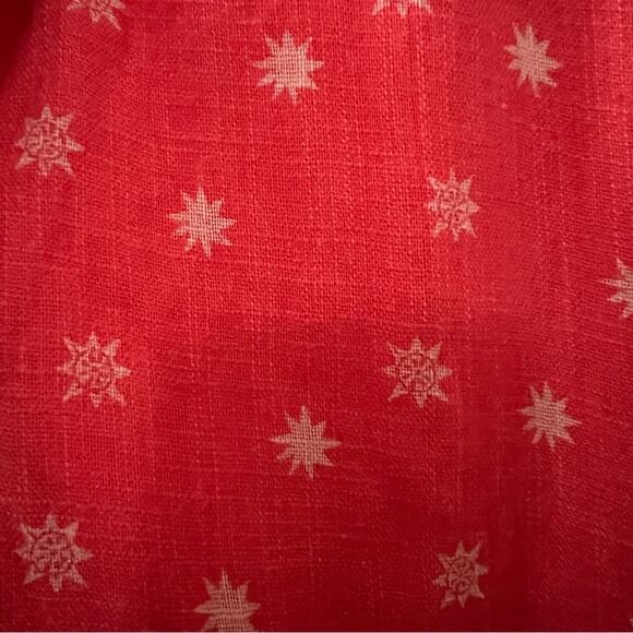 Free People Red Wide Leg Jumpsuit - Picture 11 of 14